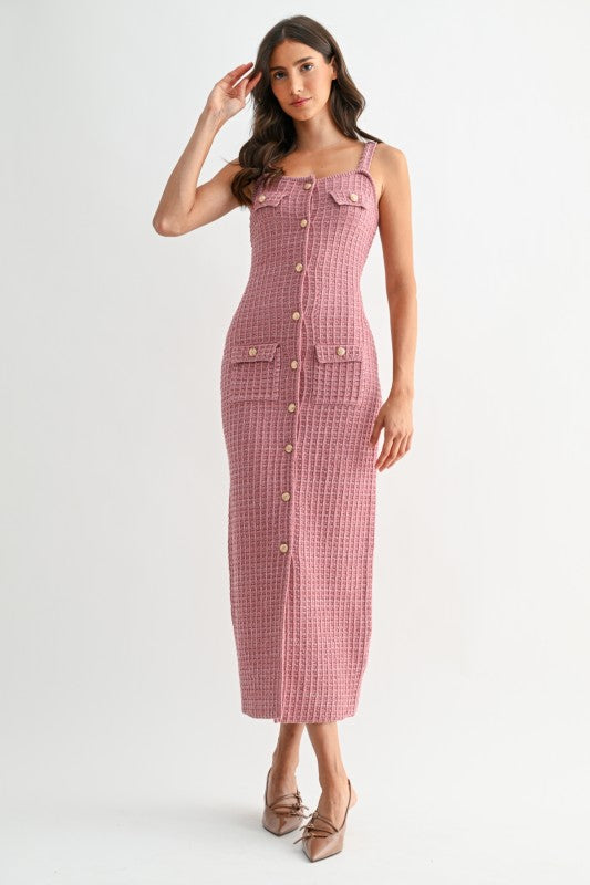 Waffle Knit Classic Tank Dress – JUNIEblake Waffle Knit Classic Tank Dress – JUNIEblake