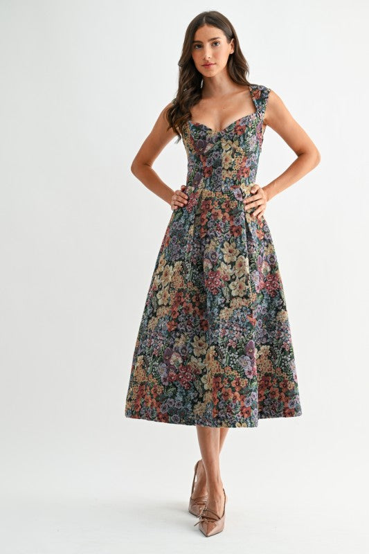 slim fit dress slacks Fall Floral Dress – JUNIEblake