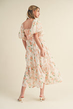 Load image into Gallery viewer, Peach Perfect Floral Dress
