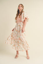 Load image into Gallery viewer, Peach Perfect Floral Dress
