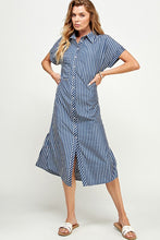 Load image into Gallery viewer, Striped Button Down Dress
