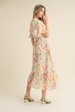 Load image into Gallery viewer, Spring Garden Dress in Vibrant Floral
