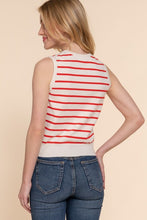 Load image into Gallery viewer, Red Stripe Sweater
