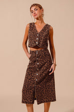 Load image into Gallery viewer, Mocha Leopard Twill Set
