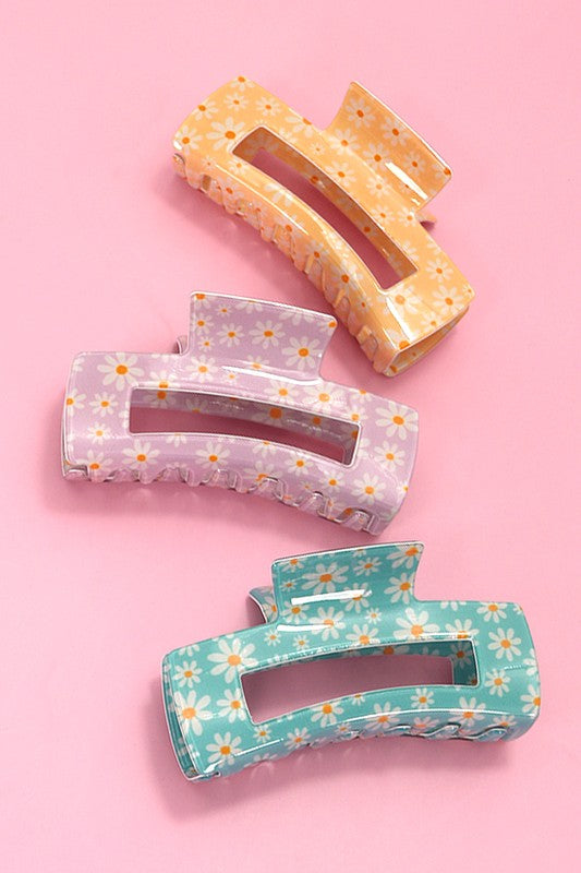 Daisy Claw Clips
