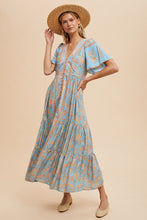 Load image into Gallery viewer, Border Print Button Down Dress
