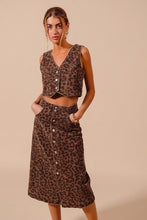 Load image into Gallery viewer, Mocha Leopard Twill Set
