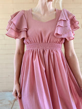 Load image into Gallery viewer, The Abigail Ruffle Tiered Sleeve Dress
