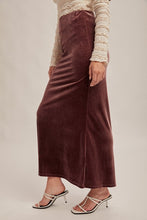Load image into Gallery viewer, Velvet Rose Skirt
