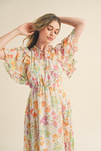 Load image into Gallery viewer, Spring Garden Dress in Vibrant Floral
