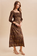 Load image into Gallery viewer, Ditsy Floral Peasant Dress
