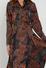 Load image into Gallery viewer, Moody Floral Wrap Dress
