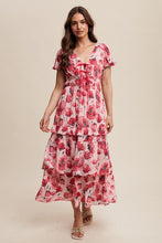 Load image into Gallery viewer, Tie Front Poppy Dress
