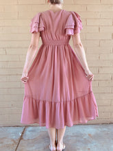 Load image into Gallery viewer, The Abigail Ruffle Tiered Sleeve Dress
