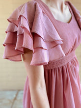 Load image into Gallery viewer, The Abigail Ruffle Tiered Sleeve Dress
