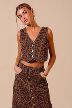 Load image into Gallery viewer, Mocha Leopard Twill Set
