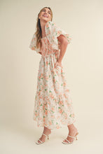 Load image into Gallery viewer, Peach Perfect Floral Dress
