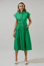Load image into Gallery viewer, Kelly Green Goodness Dress
