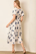 Load image into Gallery viewer, Dainty Floral Embroidered Dress
