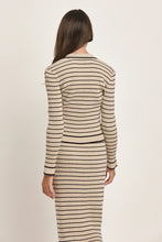 Load image into Gallery viewer, Striped Ribbed Sweater Set
