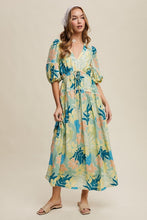 Load image into Gallery viewer, Tropical Print Dress
