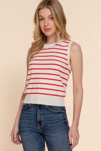 Load image into Gallery viewer, Red Stripe Sweater
