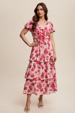 Load image into Gallery viewer, Tie Front Poppy Dress
