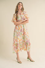 Load image into Gallery viewer, Spring Garden Dress in Vibrant Floral
