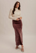 Load image into Gallery viewer, Velvet Rose Skirt
