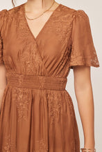 Load image into Gallery viewer, Autumn Embroidered Dress
