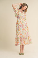 Load image into Gallery viewer, Spring Garden Dress in Vibrant Floral
