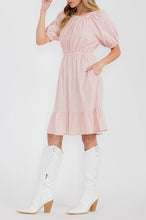Load image into Gallery viewer, Checked Ruffle Dress
