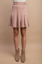 Load image into Gallery viewer, Pleated Plaid Skirt
