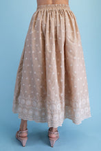 Load image into Gallery viewer, Sandstone Embroidered Skirt
