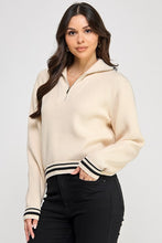 Load image into Gallery viewer, Half Zipper Sweater
