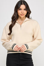 Load image into Gallery viewer, Half Zipper Sweater
