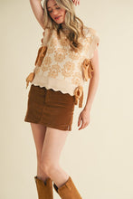 Load image into Gallery viewer, Bronze Scalloped Sweater

