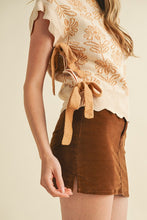 Load image into Gallery viewer, Bronze Scalloped Sweater
