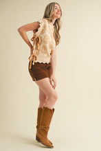 Load image into Gallery viewer, Bronze Scalloped Sweater
