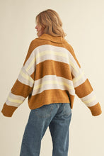 Load image into Gallery viewer, Striped Rugby Sweater
