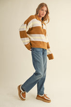 Load image into Gallery viewer, Striped Rugby Sweater
