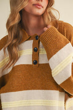 Load image into Gallery viewer, Striped Rugby Sweater
