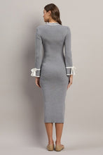 Load image into Gallery viewer, Sweater Bow Dress
