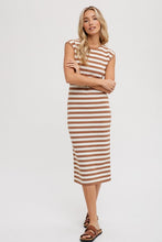 Load image into Gallery viewer, Striped Midi Dress
